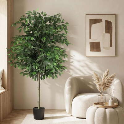 180cm Artificial Ficus Tree Indoor Plant | EXTG