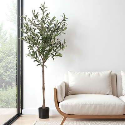 Artificial Olive Tree 155cm  Indoor Plant Lifelike Home Décor