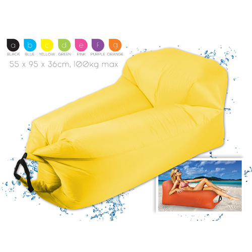 Air Pod Air Chair Yellow 165 x 55cm