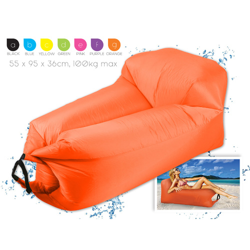 Air Pod Air Chair Orange 165 x 55cm