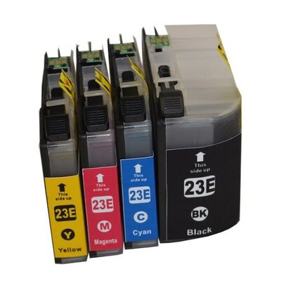 LC-23E Premium Inkjet Cartridge Set (4 Cartridges) 