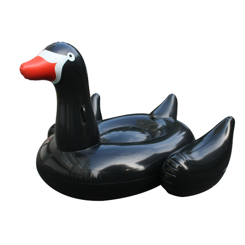 Inflatedlatable Giant Swan Black Metallic 189 x 181 x 118cm