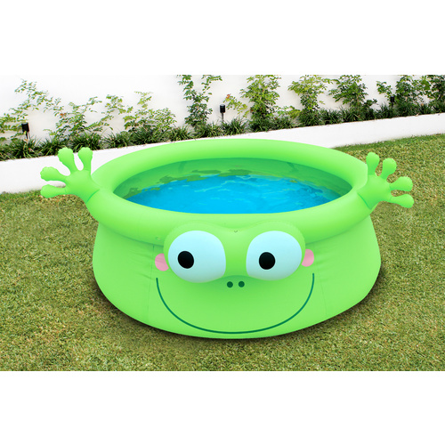  Green Frog Inflatable Pool 175 x 62cm