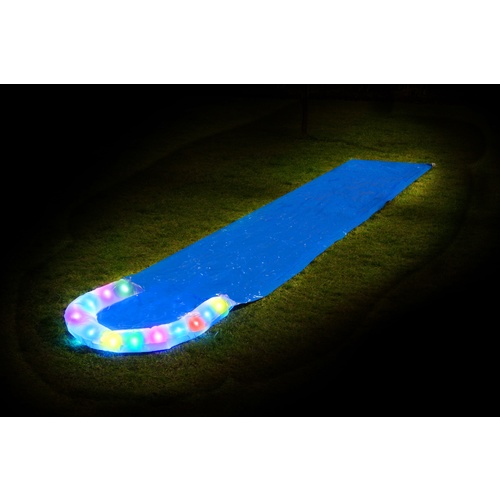 Water Slide with LED Lights 492 x 71cm