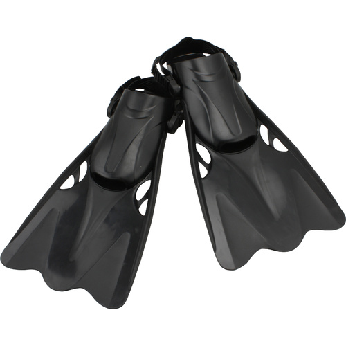 Adult Black Swimming Fins OSFM