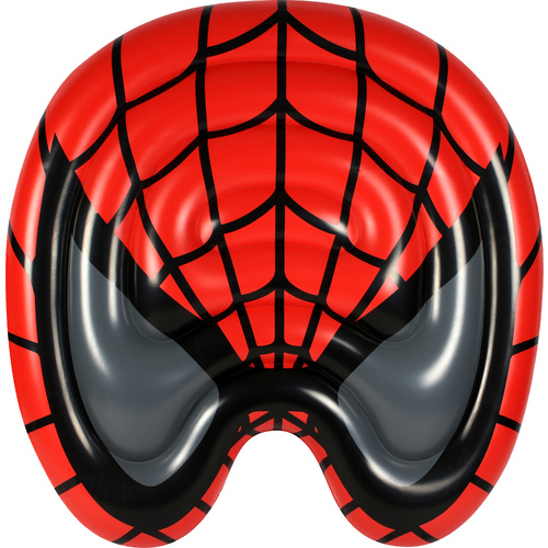 Inflatable Pool Float Spiderman Mask Air Lounge  140x137x26cm