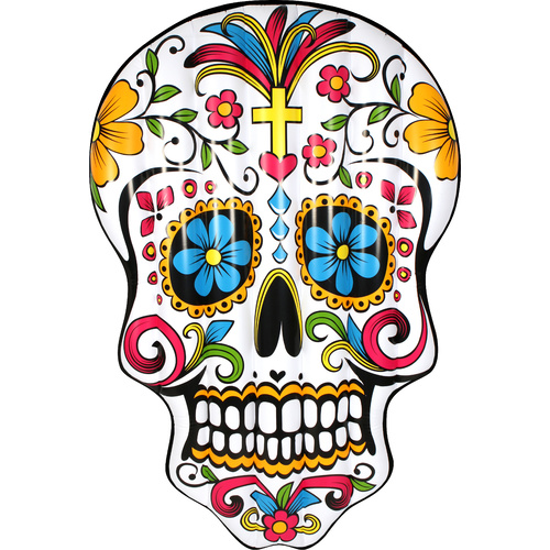 Inflatable Pool Float Day of The Dead Air Lounge 183 x 122 x 9.5cm