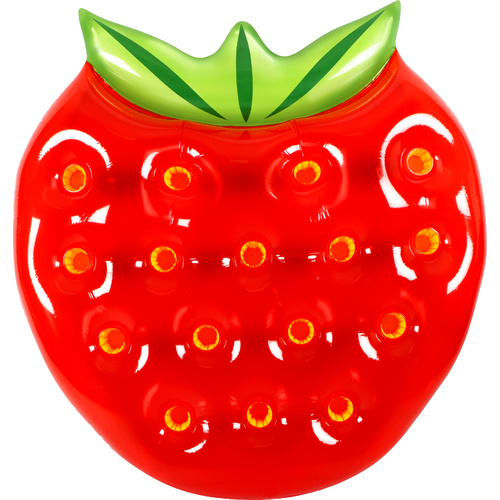Inflatable Pool Float Giant Strawberry Air Lounge  