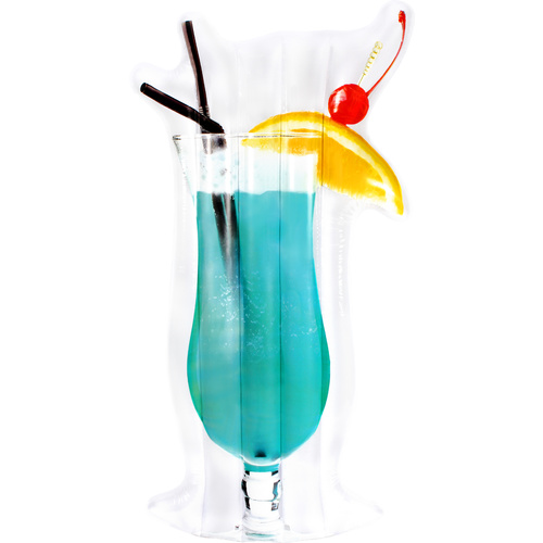 Inflatable Pool Float Giant Blue Lagoon Cocktail 182 x 92 x 21cm