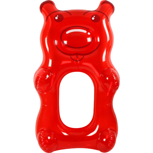 Giant Gummy Bear 167X93X39Cm Red