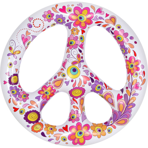 Peace Pool Float Inflatedl Size 147 x 24cm