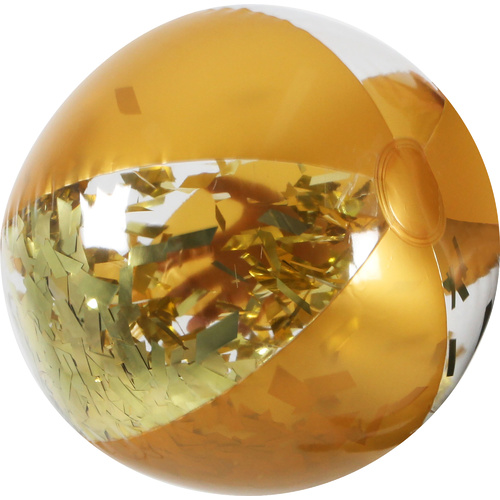 Glitter Ball Gold Deflated lated Size 60cm Diameter