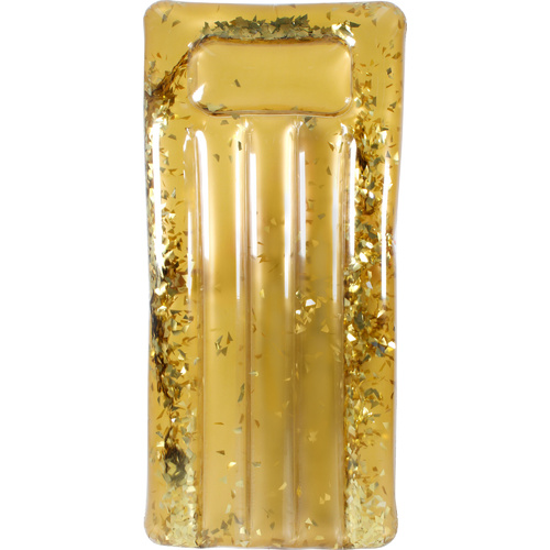Glitter Air mat Gold Deflated  Size 190 x 90cm