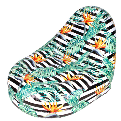 Palm Paradise Poolside Chair Inflatedlated Size 125 x 100 x 85cm