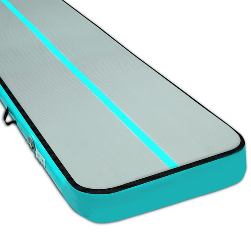 Everfit 7MX1M Inflatable Airtrack Air Track Tumbling Gymnastics Mat Floor Mint