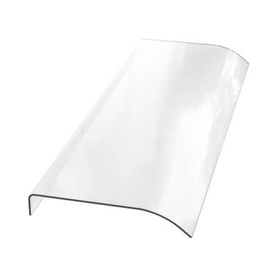 Window Door Awning Transparent 0.4m x 1m Weather Protection