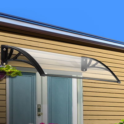 Window Door Awning Outdoor Solid Polycarbonate Canopy Patio 1mx3m DIY 