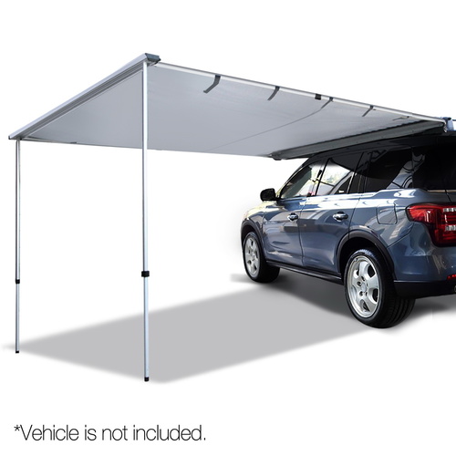 Weisshorn Car Shade Awning 3 x 3m - Grey