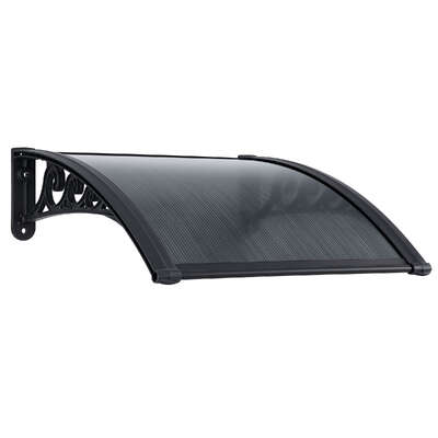 Window Awning Drainage 0.6mx0.6m Outdoor Grey