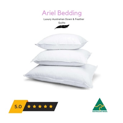 80percent Goose Down Pillows King 50cm x 90cm