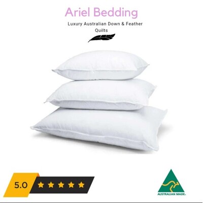 80percent Duck Down Pillows Standard - 45cm x 70cm