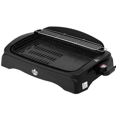 1950W Electric BBQ Grill Non-stick Plate for Indoor & Outdoor