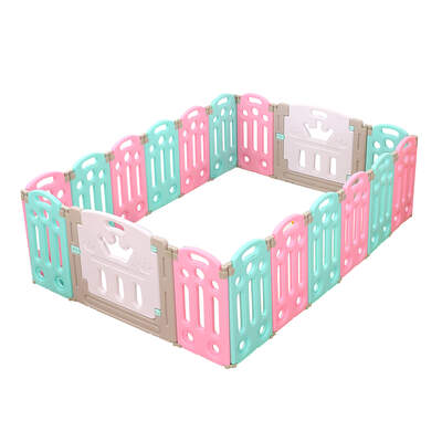 Kids Playpen Baby Safety Gates Kid Play Pen 14 Panels