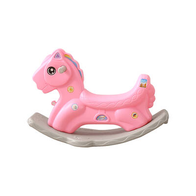 Ride on Horse Kids Play Toy Pink