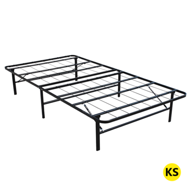 Foldable Metal Bed Frame Mattress Base Platform Air BnB King Single Size