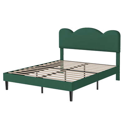 Cozy Queen Bed Frame Adjustable Headboard Mattress - Premium Quality