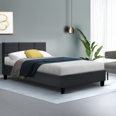 Bed Frame - Charcoal King Single