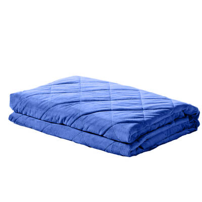 11KG Adults Size Anti Anxiety Weighted Blanket Gravity Blankets Blue