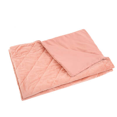 202x151cm Anti Anxiety Weighted Blanket Cover Polyester Cover Only Peach