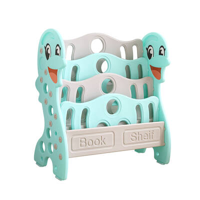 Kids Bookshelf Children Bookcase Blue