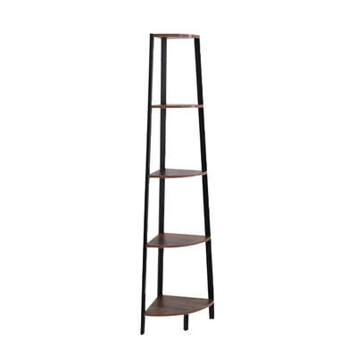 Contemporary 5 Tier Corner Shelf Industrial - Soft Cushion Classic