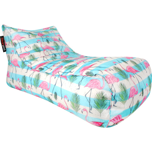 Bean Pod Vintage Flamingo 110 x 65 x 60cm Cover Only