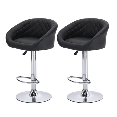 2x Bar Stools Stool Black