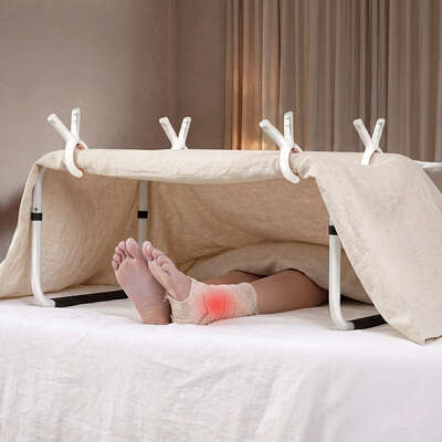 Bed Blanket Lifter Adjustable 66-86cm Foot Rest | EXTG