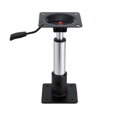 Boat Seat Pedestal 34-46cm Adjustable Gas Lift 360 Degrees Swivel