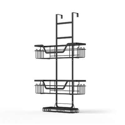 3-Tier Over-the-Door Shower Caddy Hanging Bathroom Storage Organizer