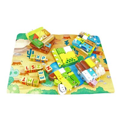 FOREST ANIMAL BLOCKS 120PCS