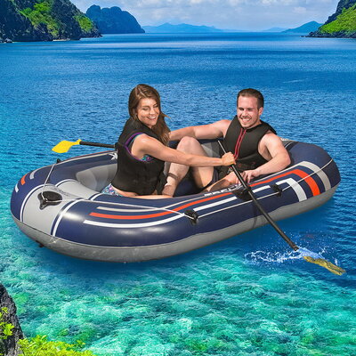 Bestway Kayak Kayaks Boat Fishing Inflatable 2-person Canoe Raft HYDRO-FORCE