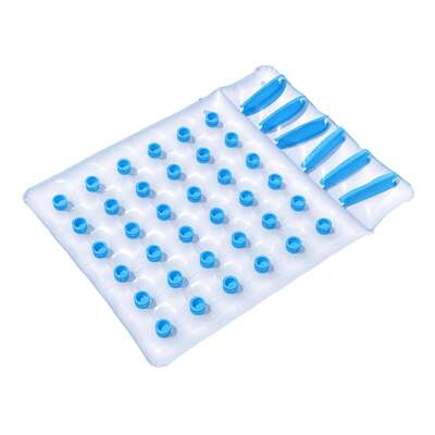 Inflatable Pool Lounger Floating Seat Chair Pillow Bed