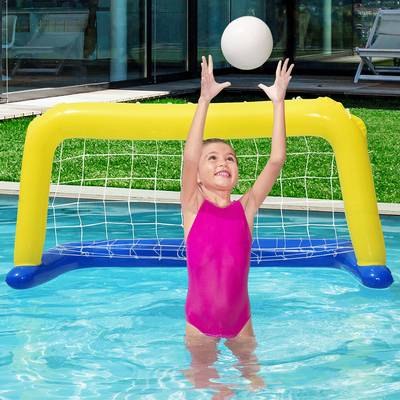 Kids Float Volleyball game Swimming Pool Set,Inflatable 142cm x 76cm
