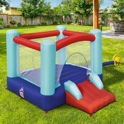 Outdoor & Indoor  Jumping Bouncer Castle Slide Set,Inflatable,250cm x 210cm x 152cm