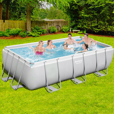 Bestway Above Ground Pool, 13'3" x 6' x 7" x 39.5'', Rectangular