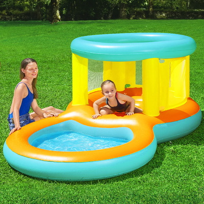  Above Ground  Kids Play Pool BW52385, Inflatable Bouncer Jumping Castle