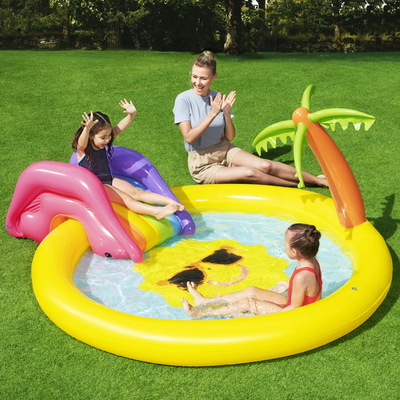 Above Ground Swimming Pool  BW53071, Inflatable Kids Play Pools