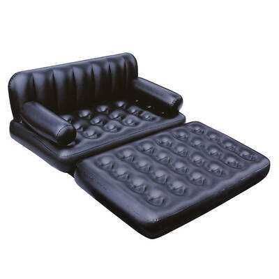 Bestway 5 in 1 Inflatable Sofa Bed- Black