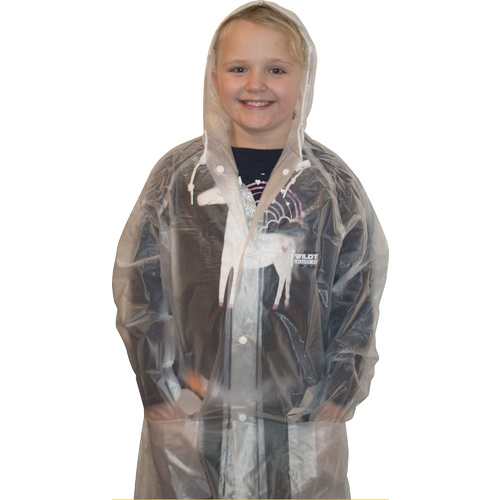 Children Raincoat Transparent Small